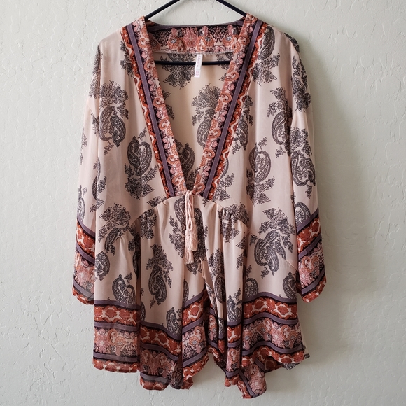 Xhilaration Boho Style top - Picture 3 of 13